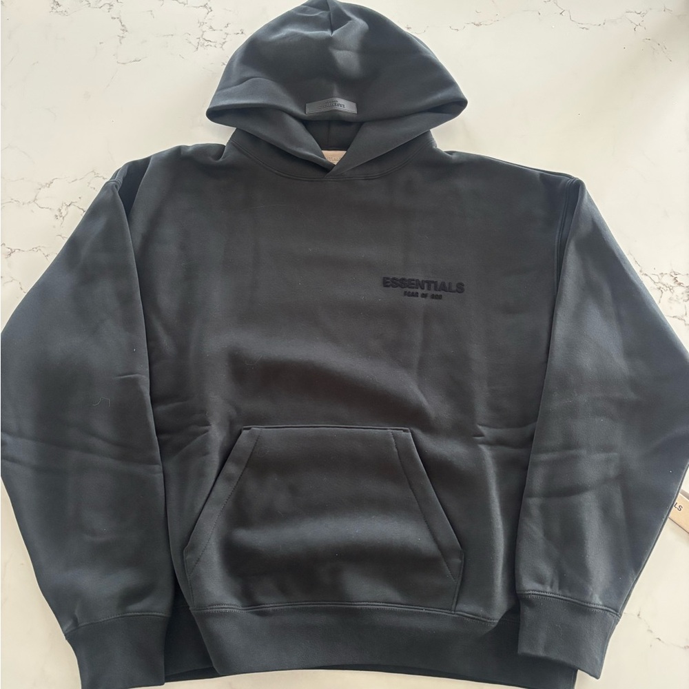 ESSENTIALS Fear Of God Pullover Hoodie ‘Stretch Limo’